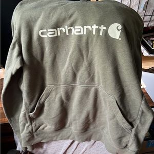 mens carhart hoodie Mens hoodie size X-Large no rips stains